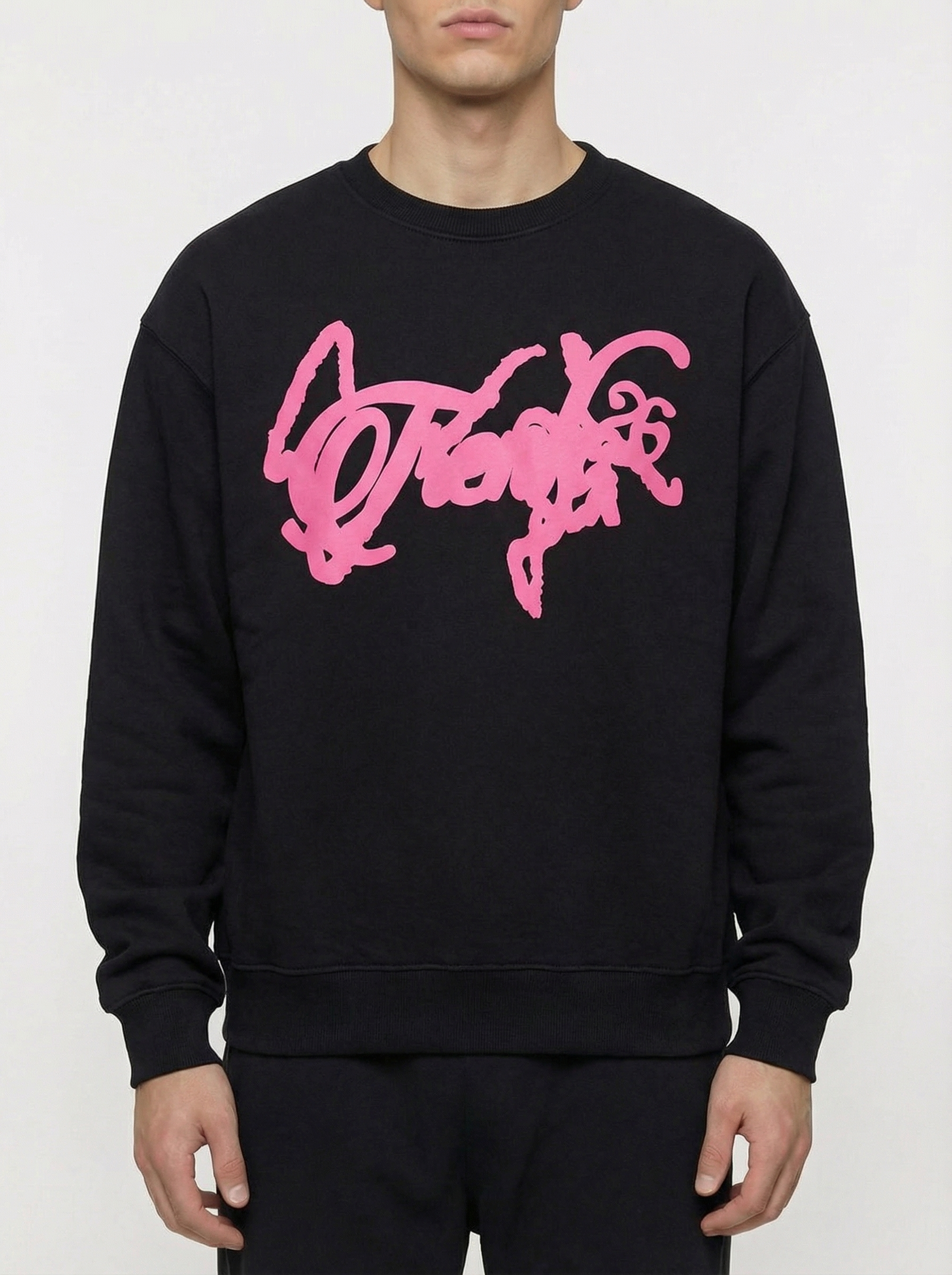 printed crew neck 11553