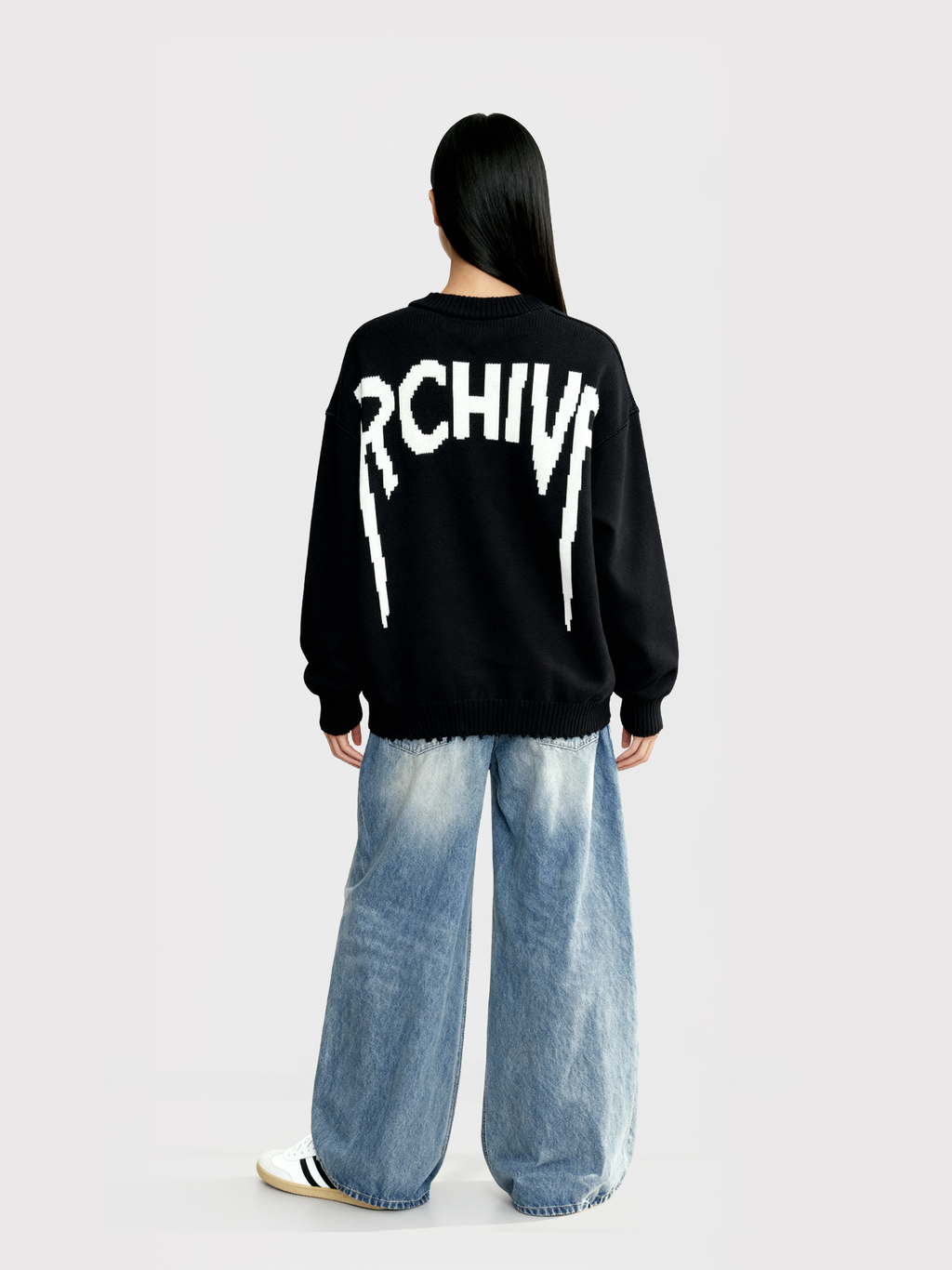 printed sweater 12057