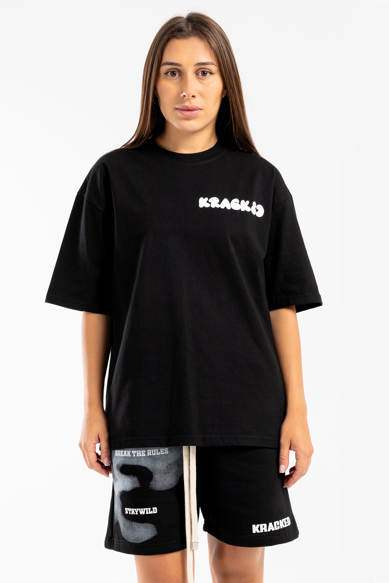 smoke white tee - 7596