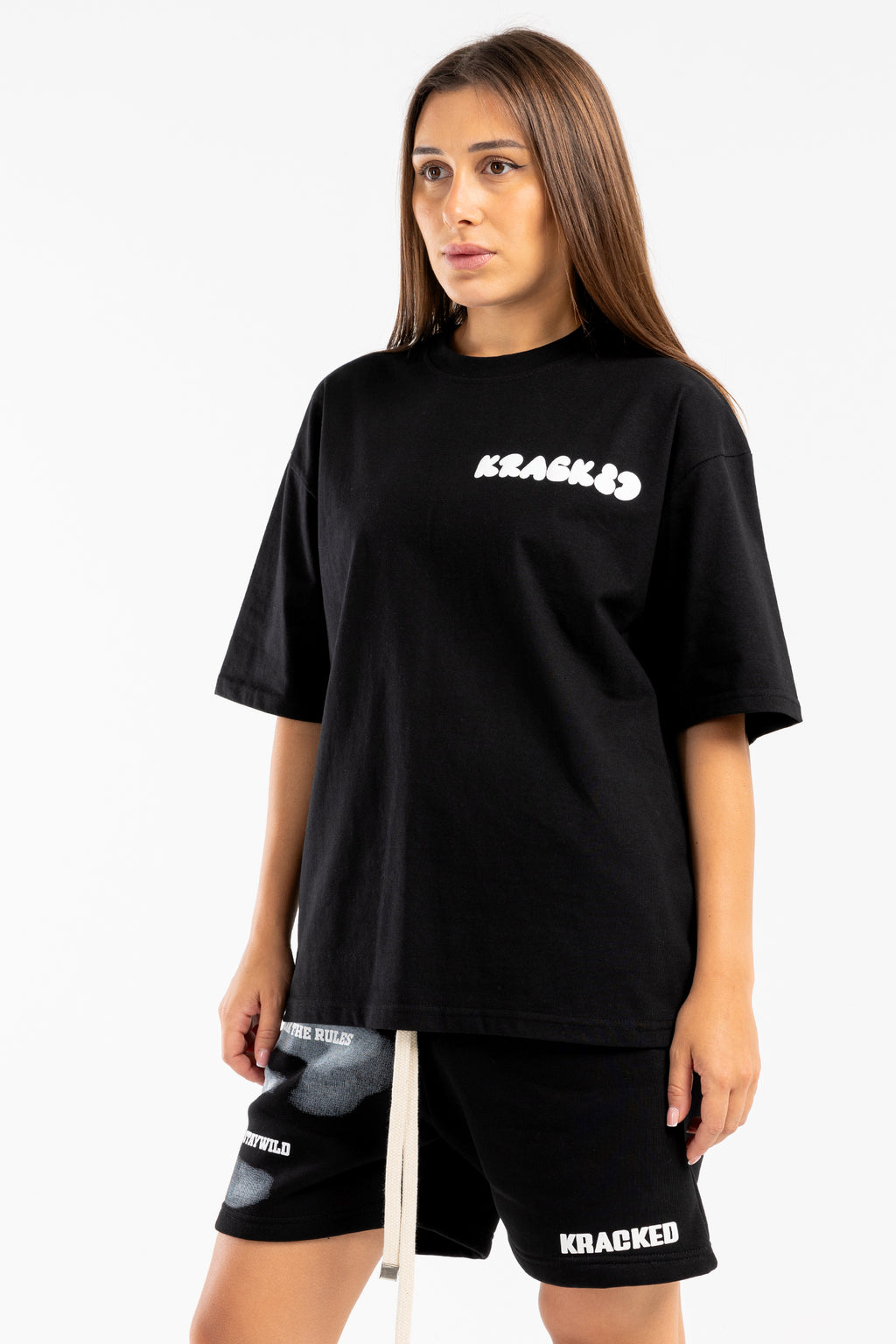 smoke white tee - 7596