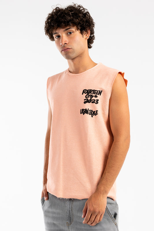 sleeve less tee - 9006