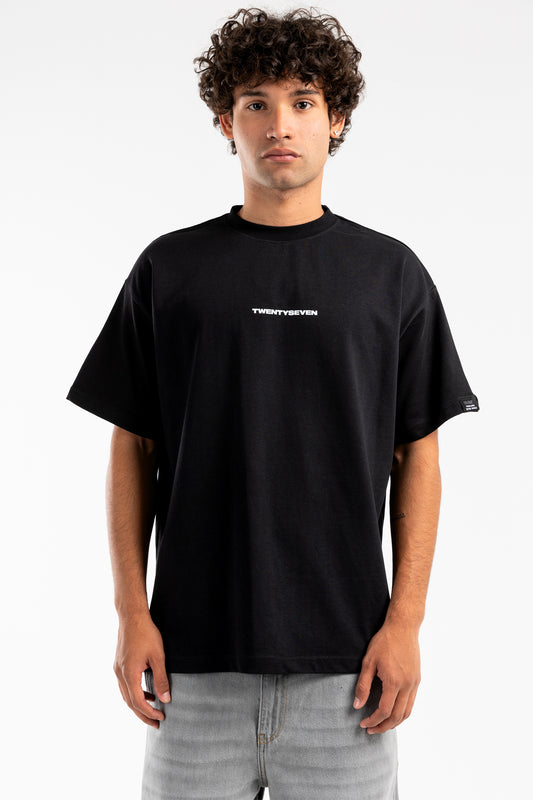 cherry pop black tee - 7611