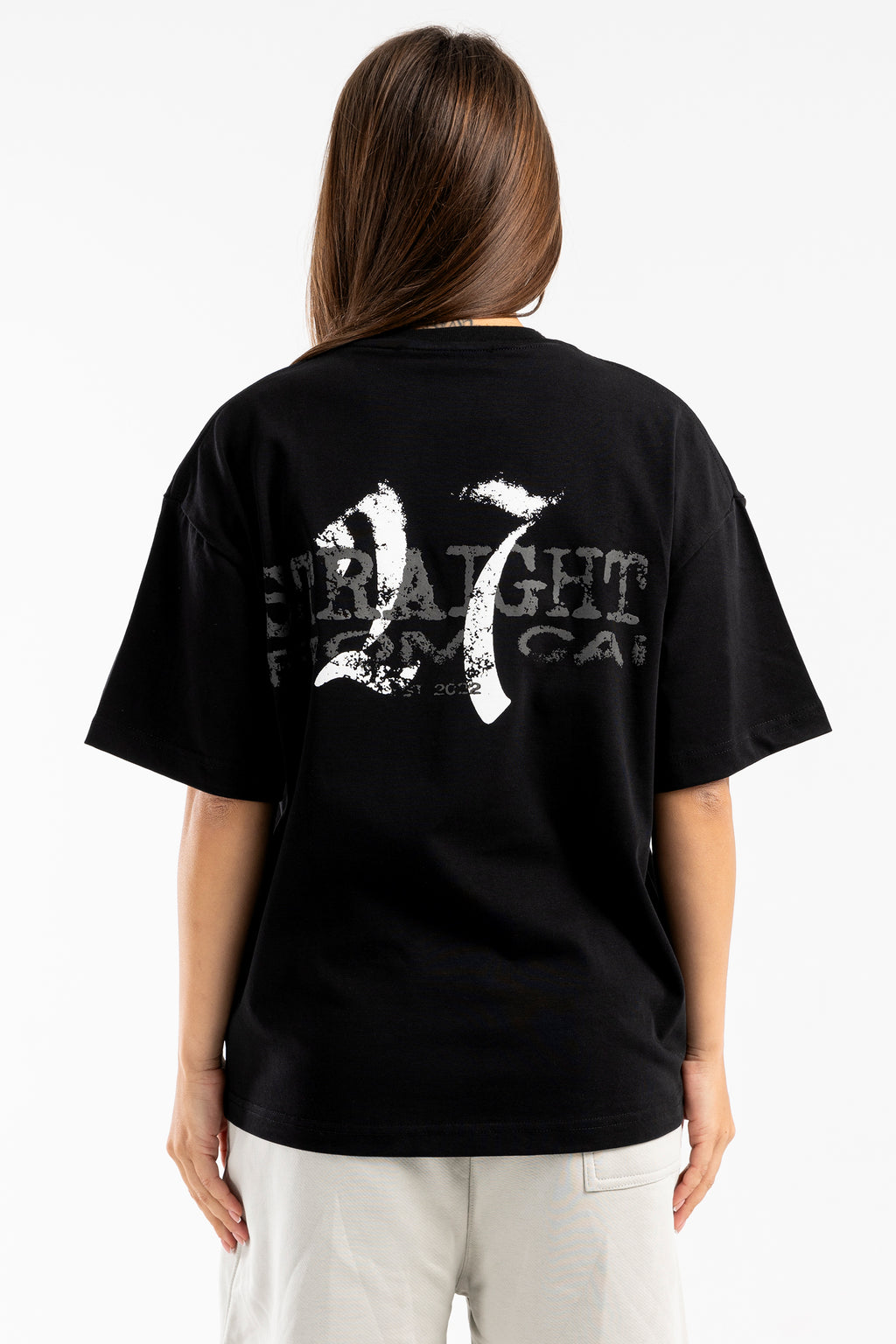 Straight from cai navy tee - 7307